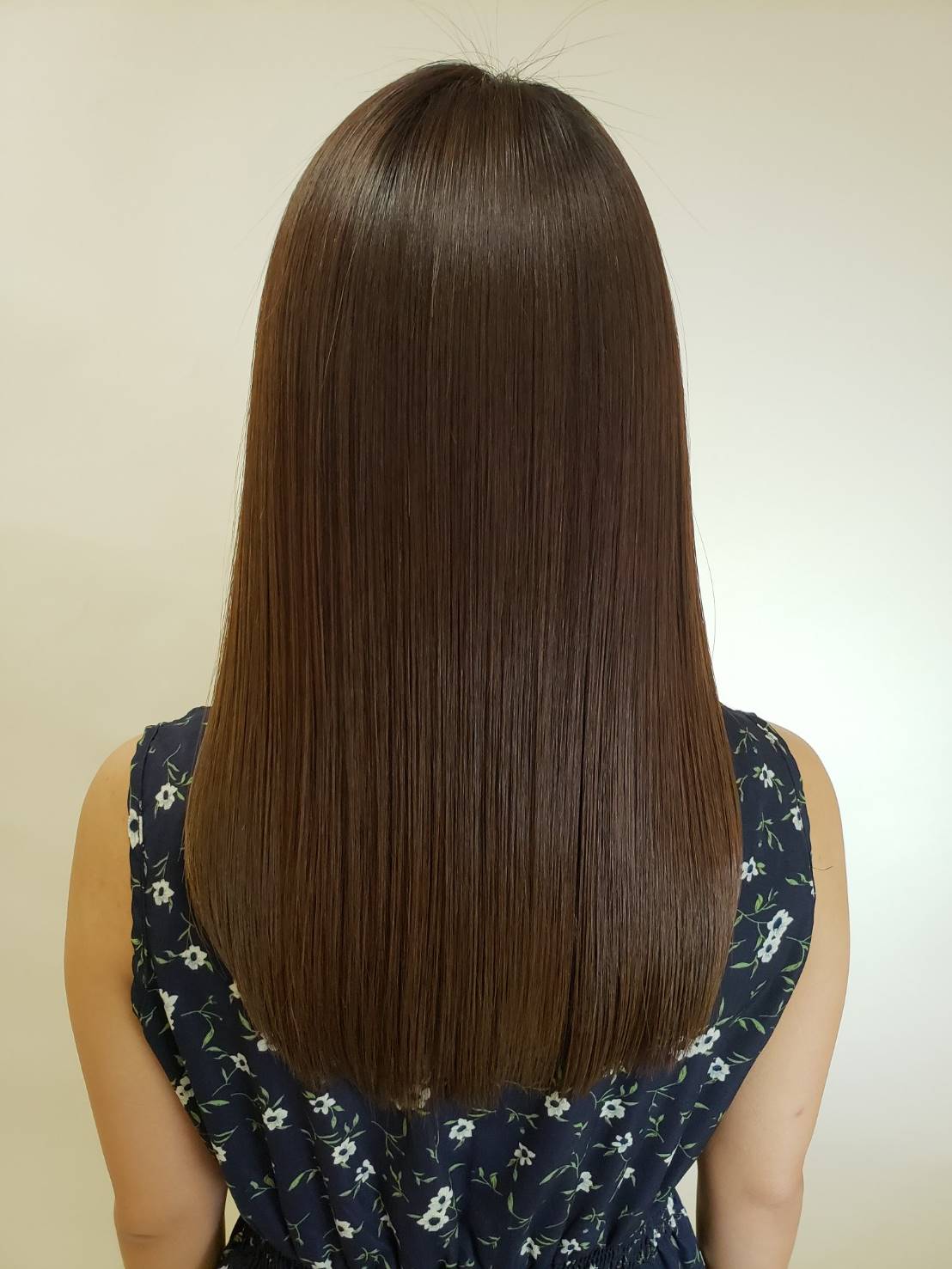 髪質改善トリートメント施術後