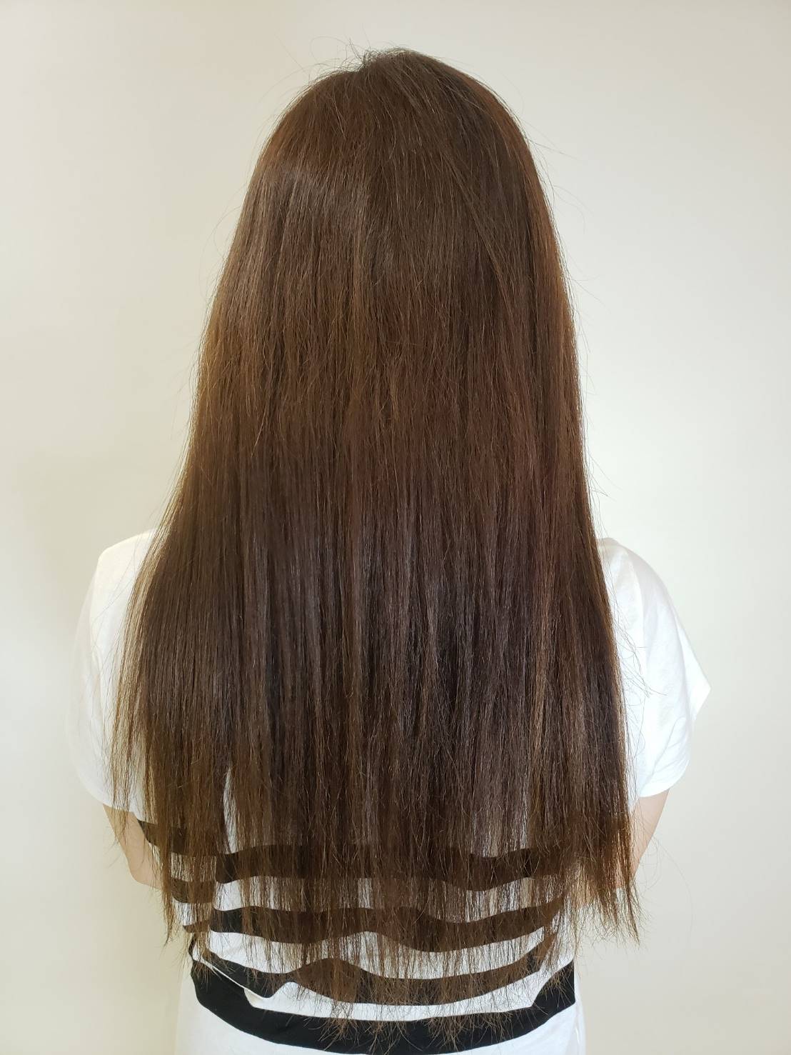 髪質改善トリートメント施術前