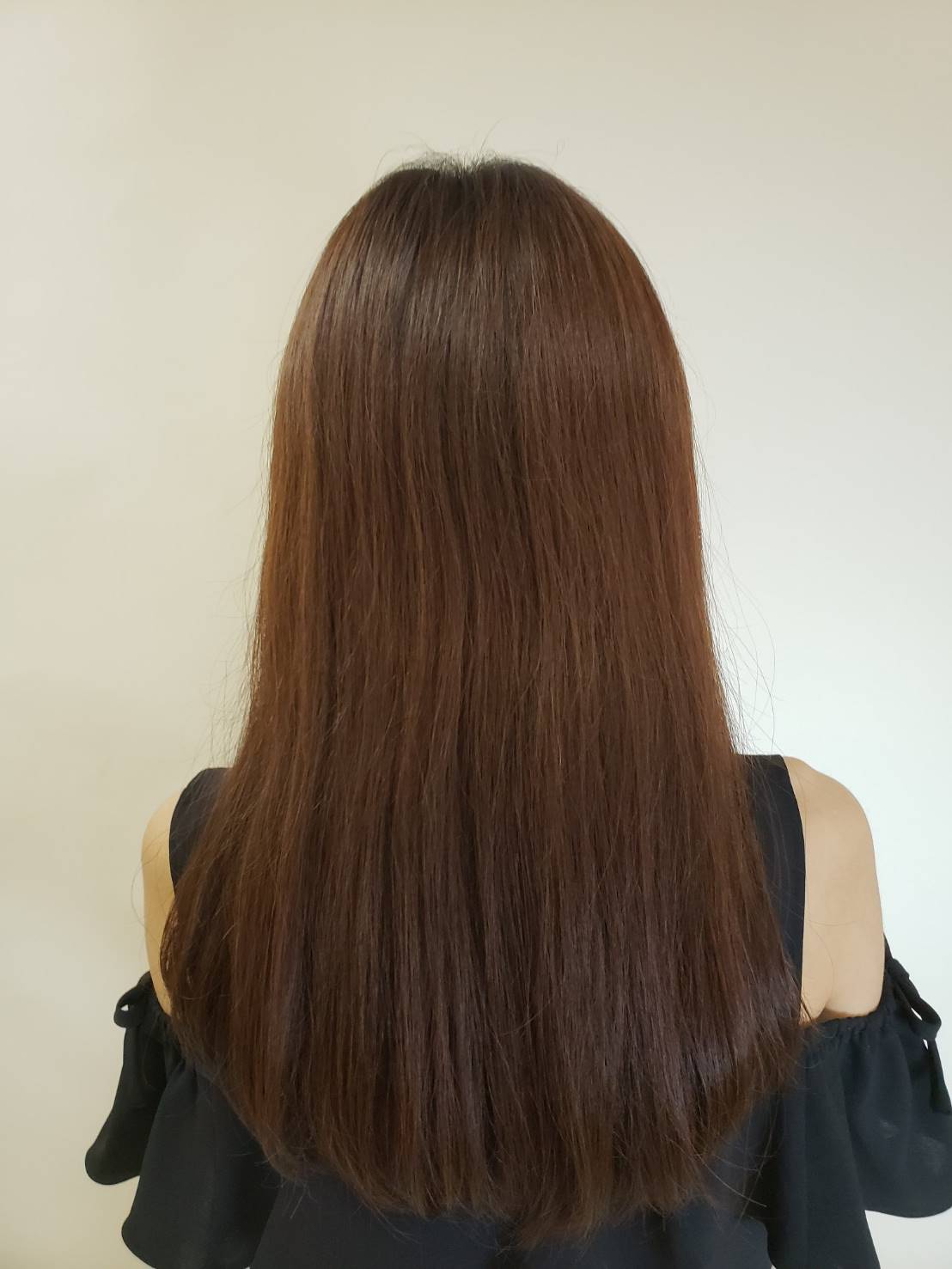 髪質改善トリートメント施術前