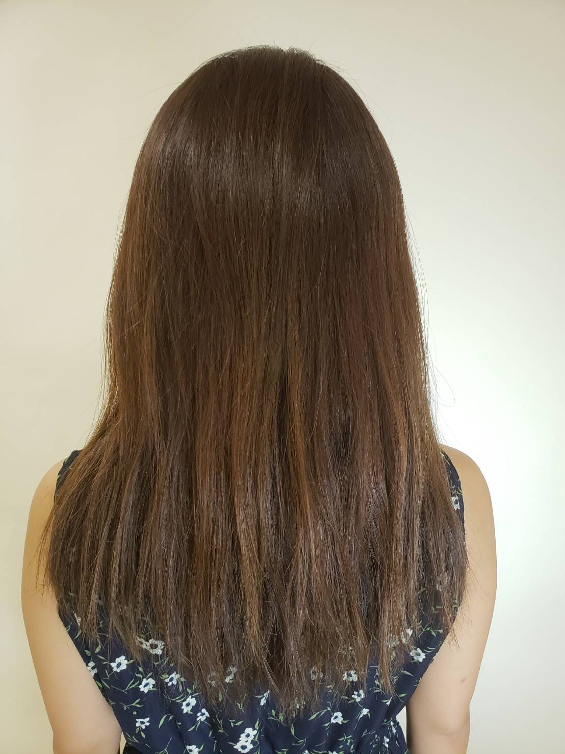 髪質改善トリートメント施術前